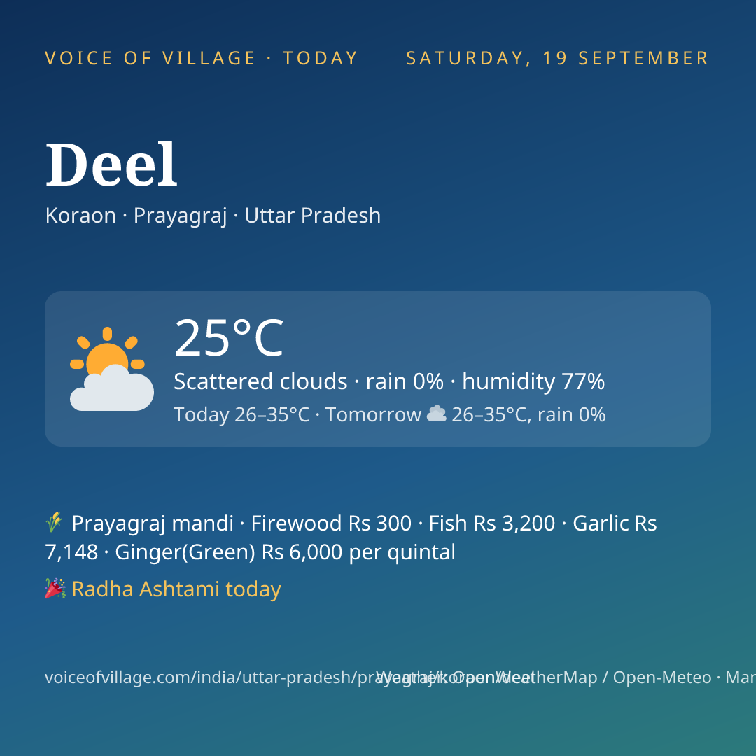 Deel today