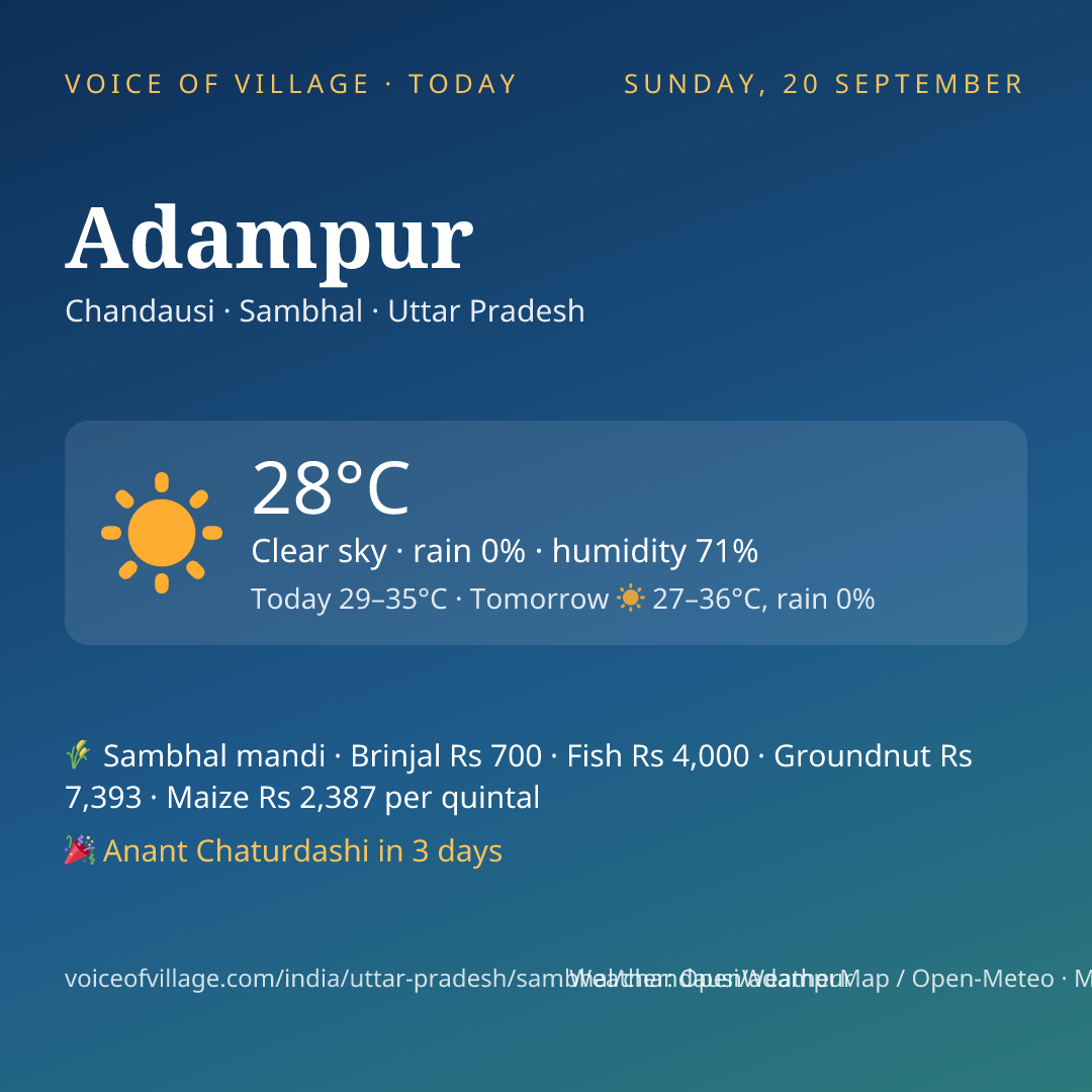 Adampur today