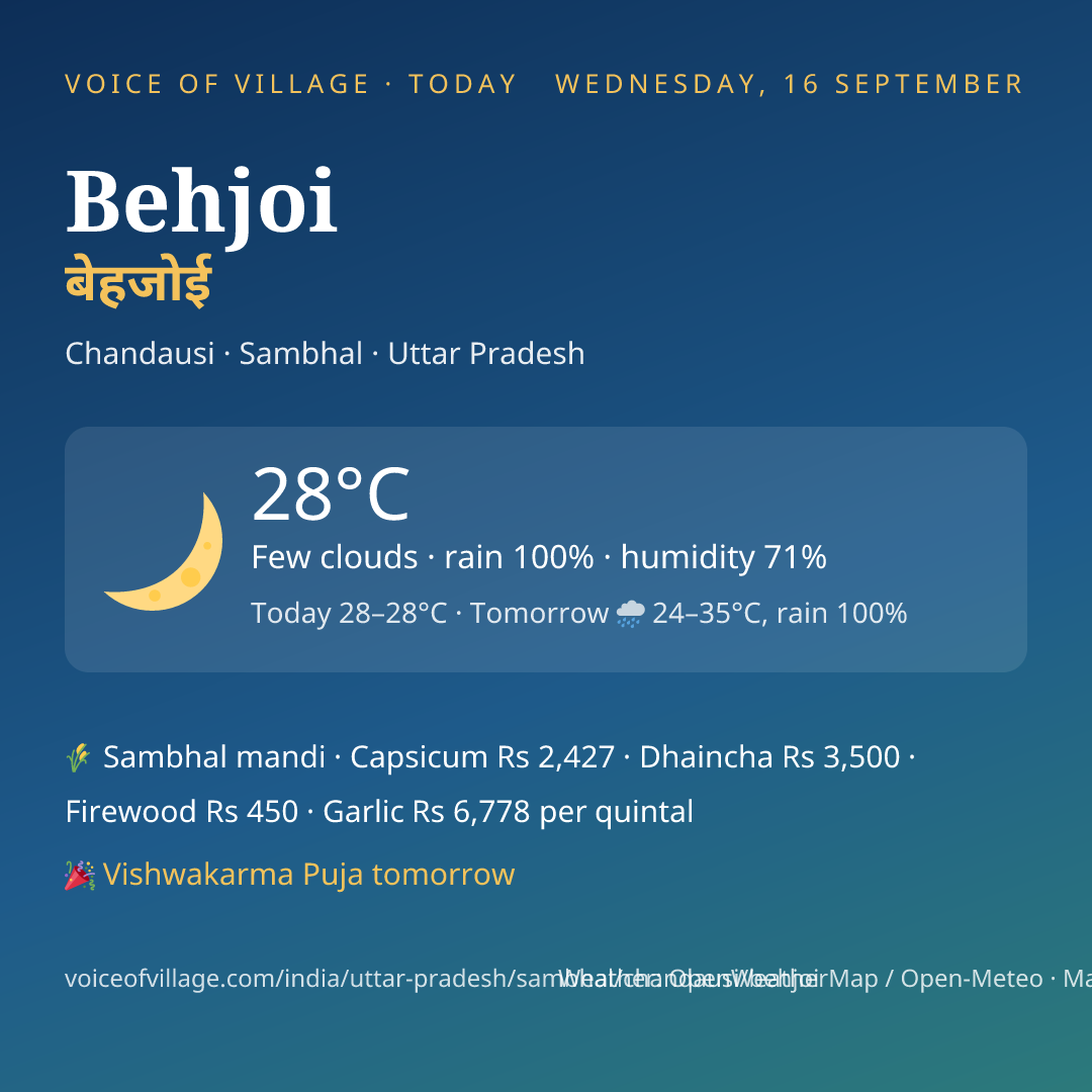 Behjoi today