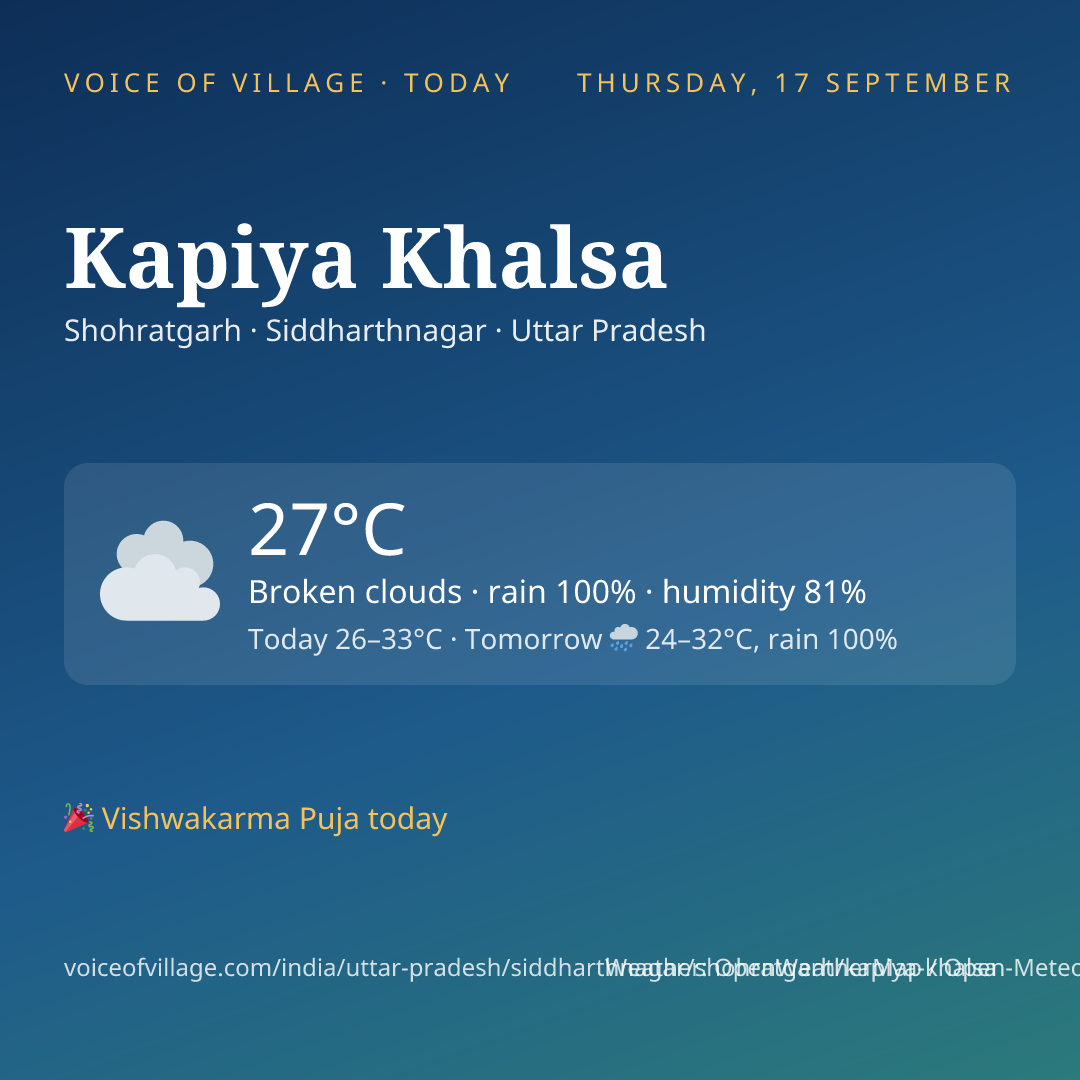Kapiya Khalsa today
