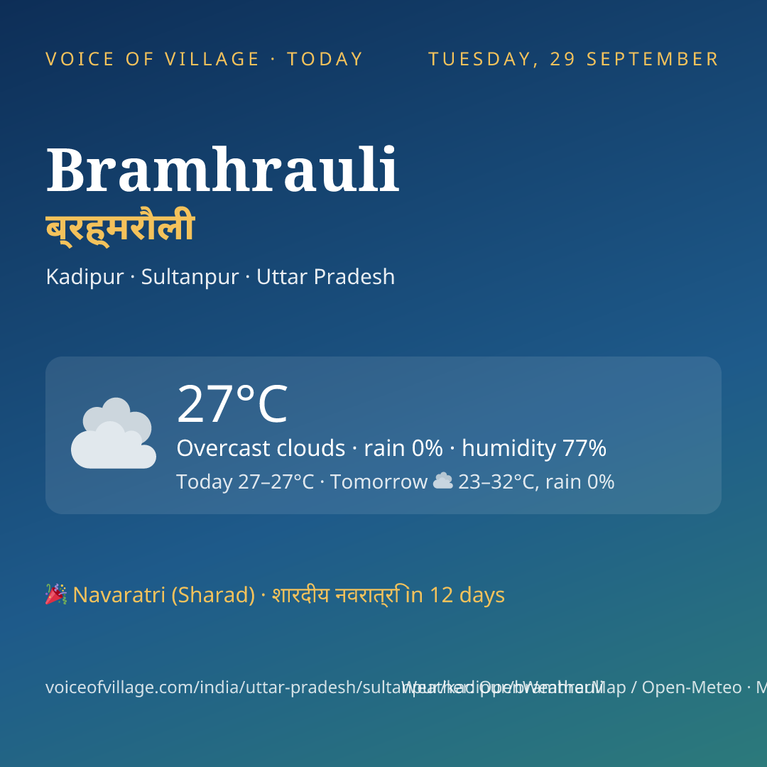 Bramhrauli today