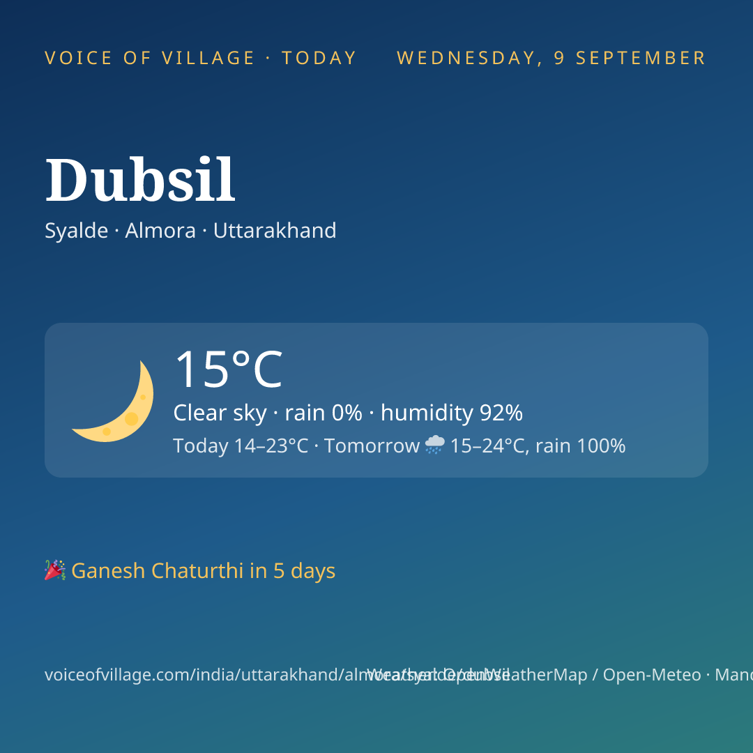 Dubsil today