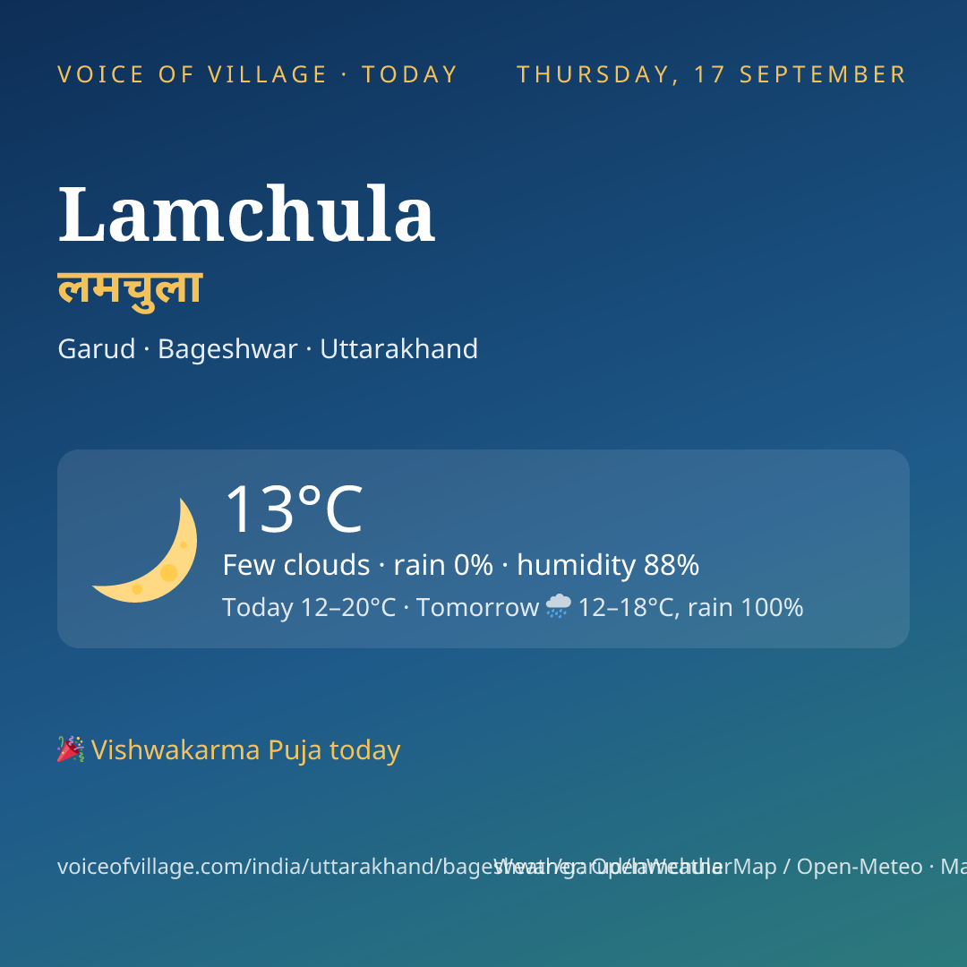 Lamchula today