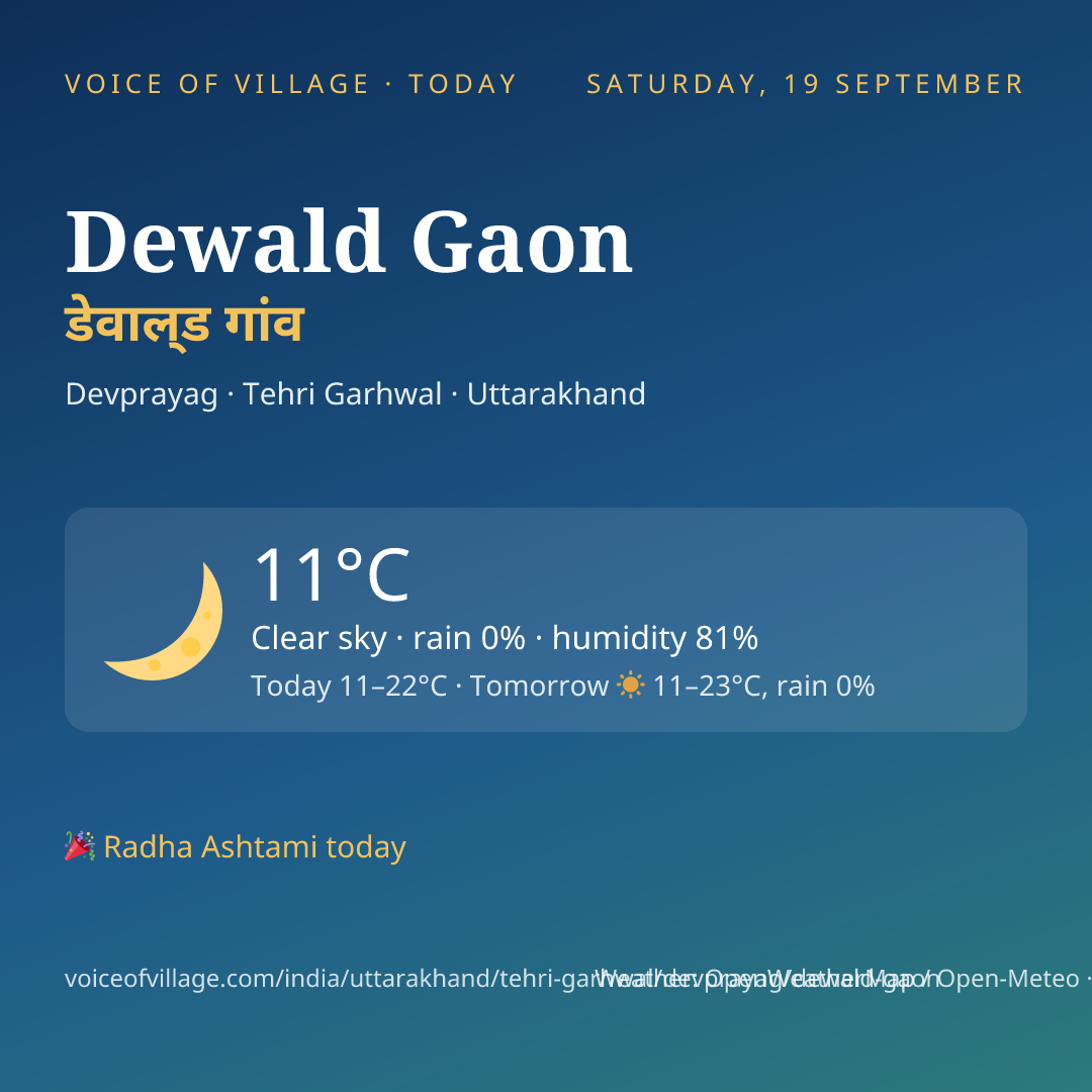 Dewald Gaon today