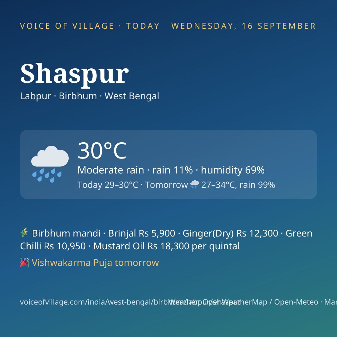 Shaspur today