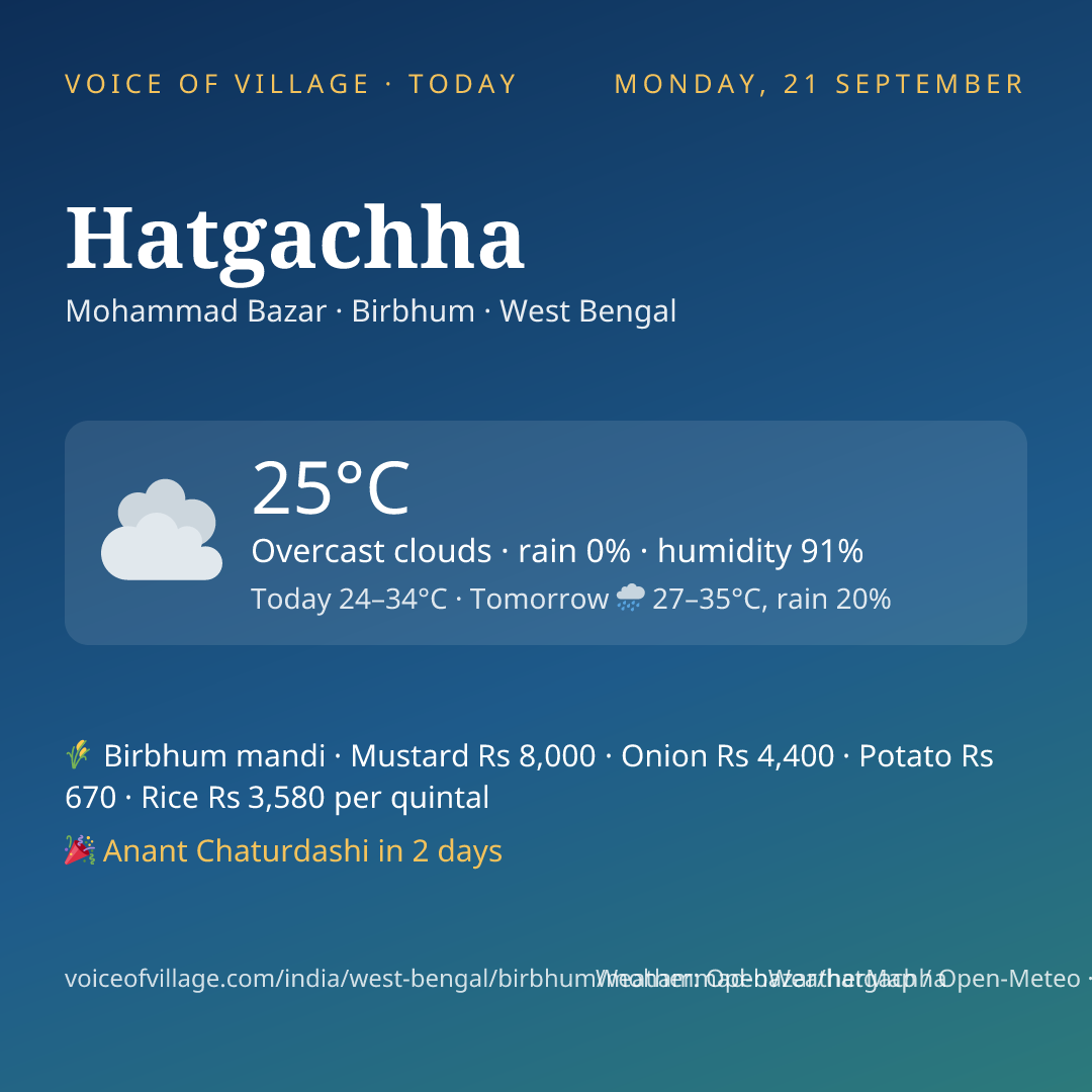 Hatgachha today