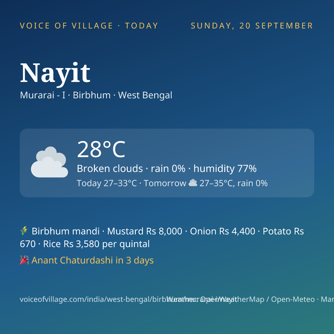 Nayit today