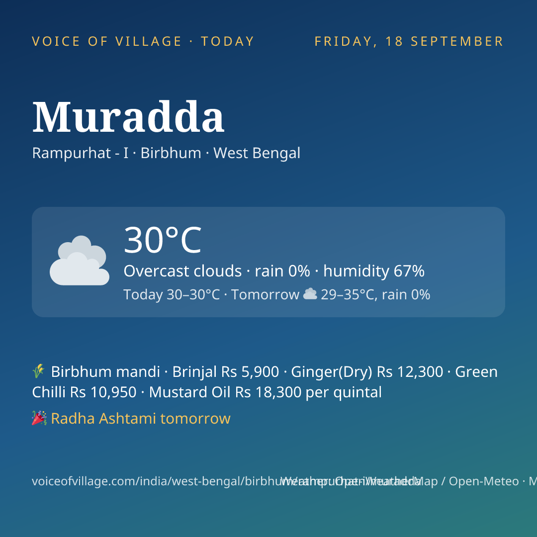Muradda today