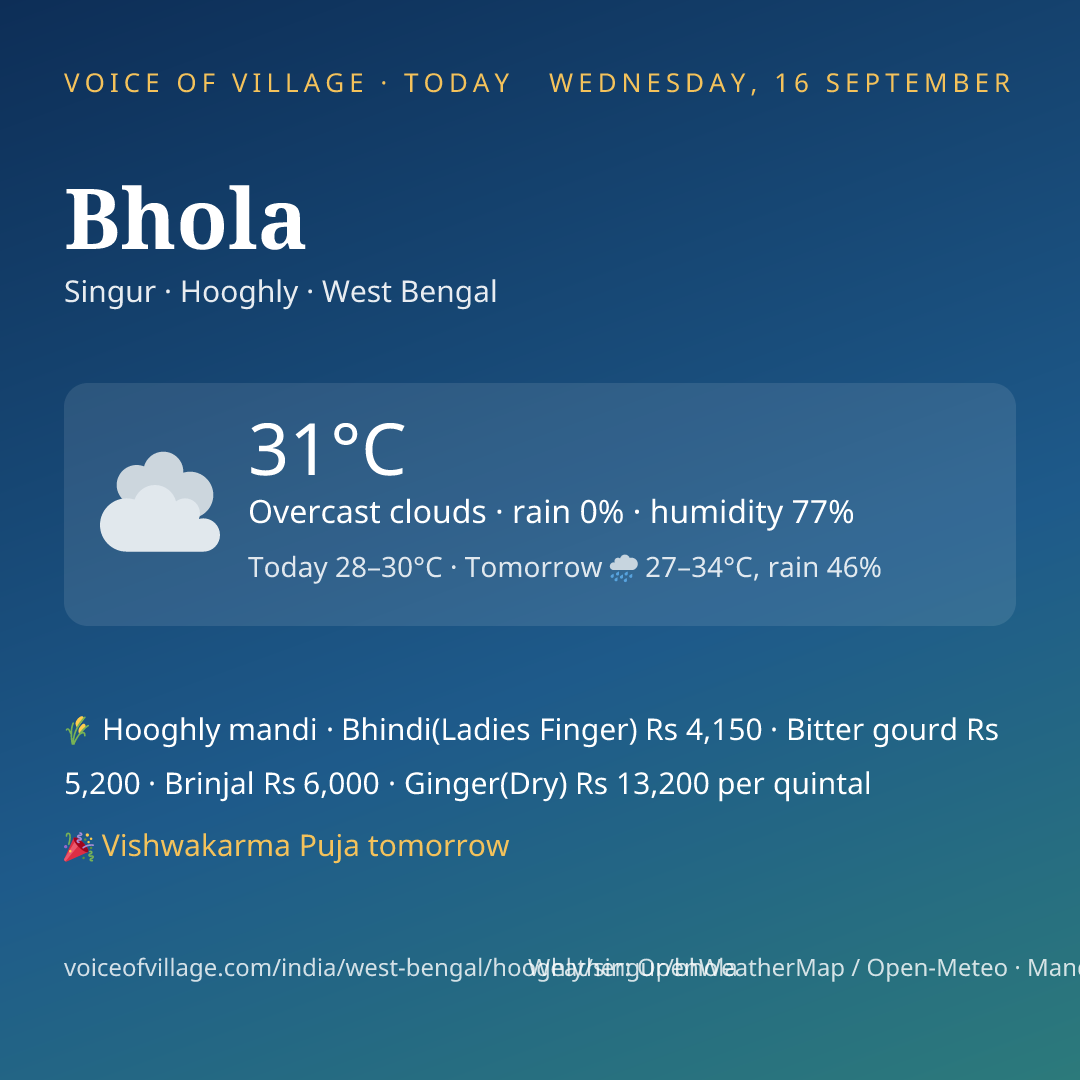 Bhola today