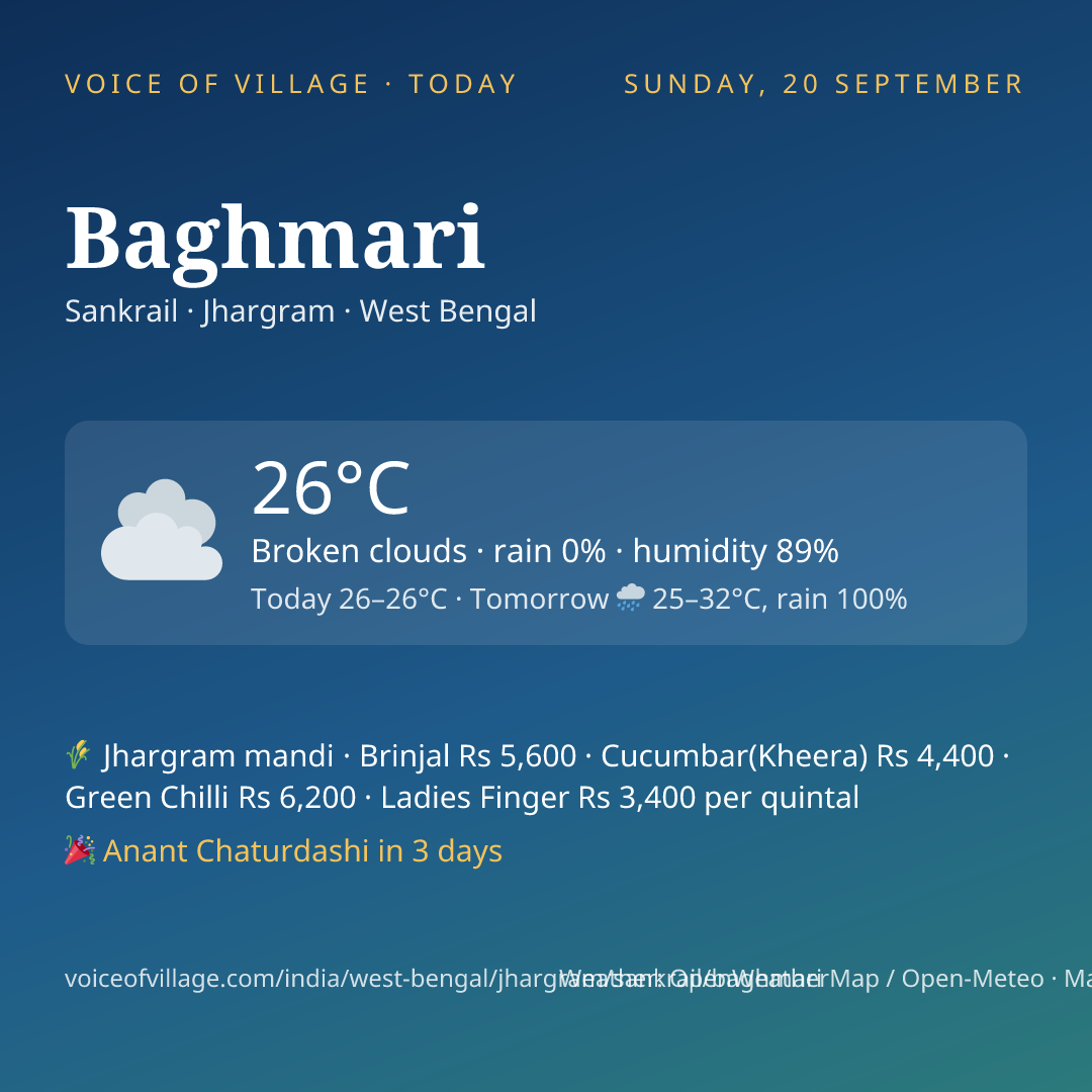 Baghmari today