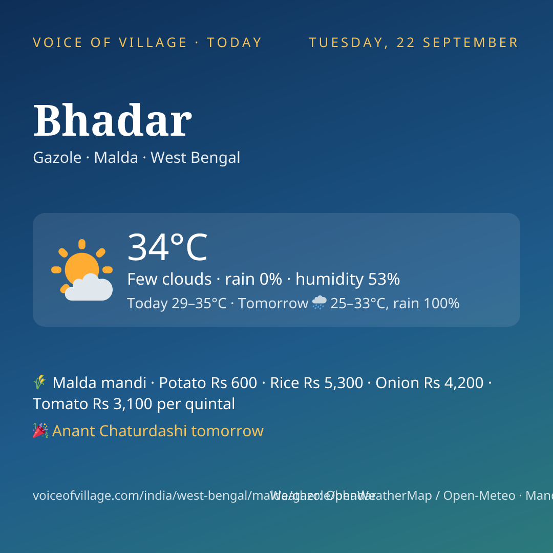 Bhadar today