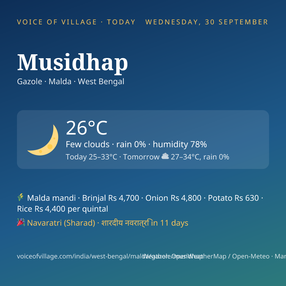 Musidhap today
